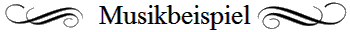 Musikbeispiel